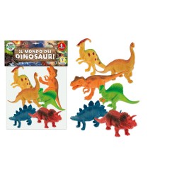 BUSTA DINOSAURI RIGIDI 6 PZ