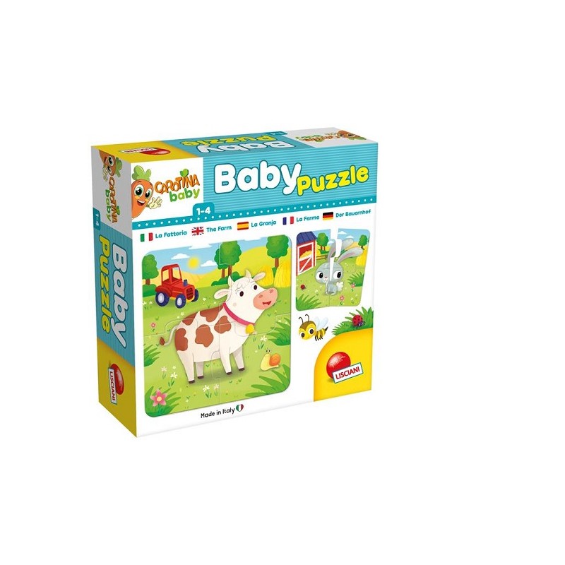 CAROTINA BABY PUZZLE FATTORIA