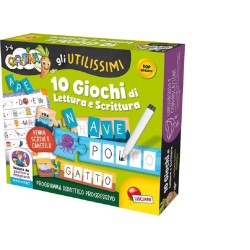 CAROTINA GLI UTILISSIMI 10 GIOCHI DI LETTURA E SCRITTURA