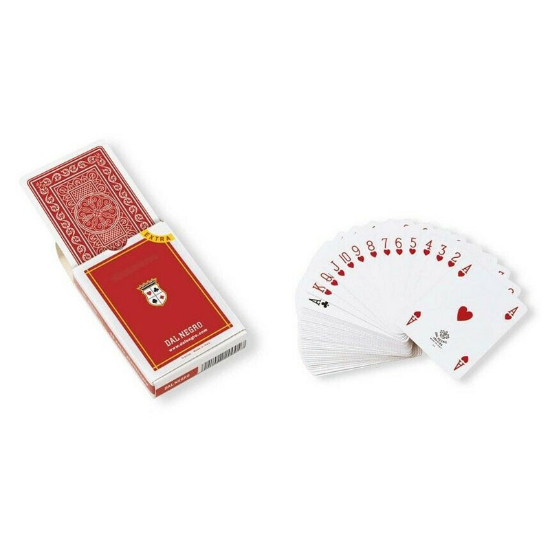 CARTE POKER EXTRA ST. MORITZ ROSSO