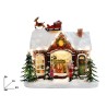 CASA DI BABBO NATALE CON LUCI+MOVIMENTO