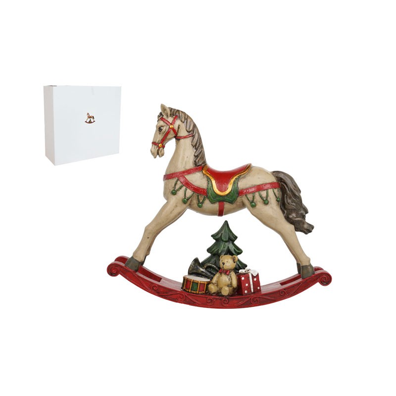 CAVALLO DONDOLO CM.26 NATALIZIO