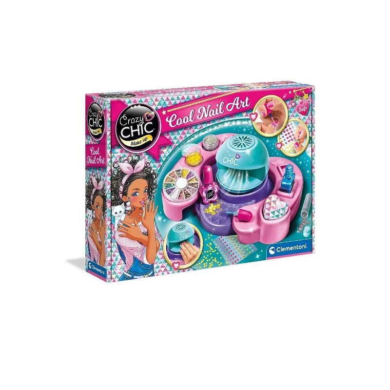 CRAZY CHIC MACCHINA ASCIUGA  SMALTO X UNGHIE COOL NAIL ART CLEM