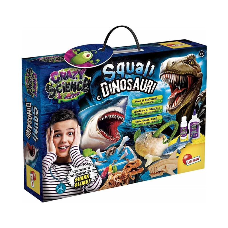 CRAZY SCIENZE SQUALI E DINOSAURI