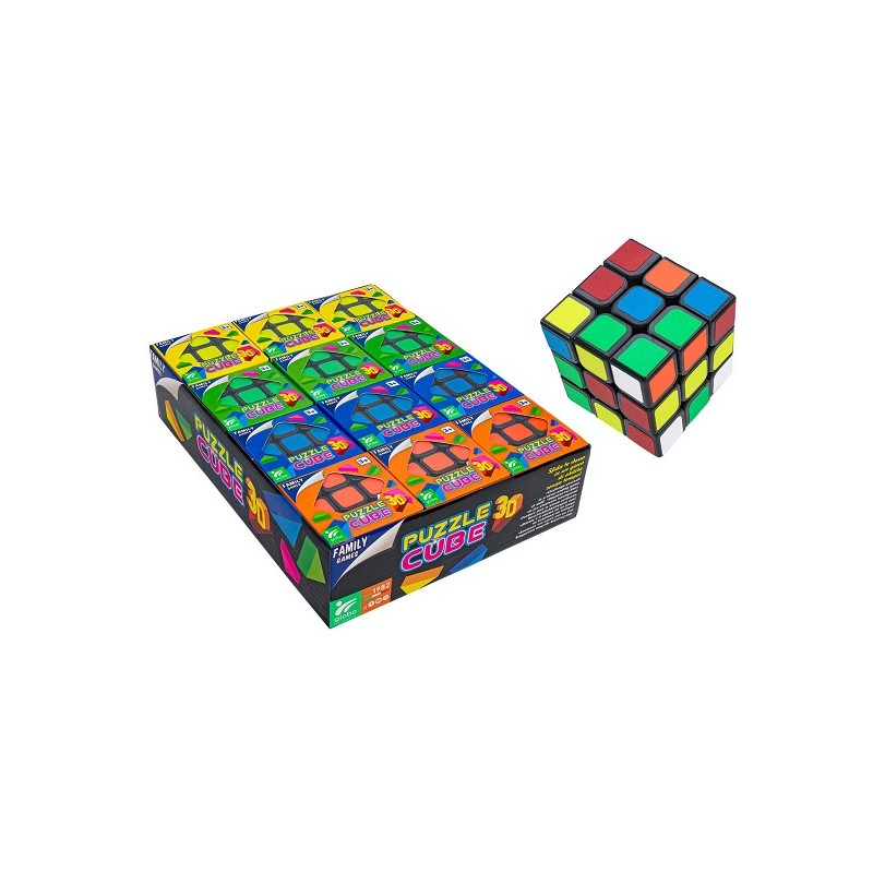 CUBO MAGICO 5,5 X 5,5 CM 12PZ D/BOX