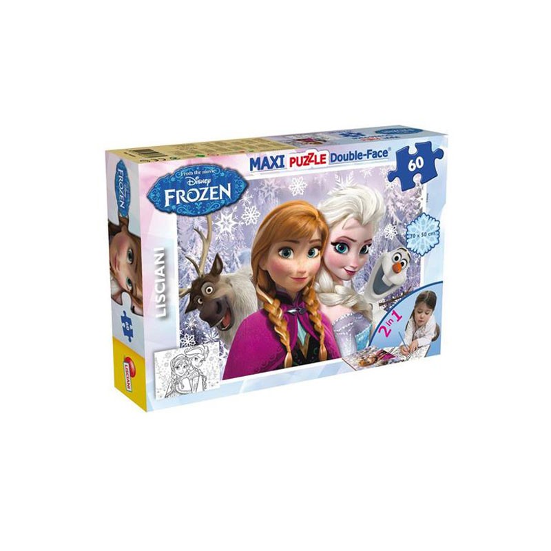 DISNEY PUZZLE DF MAXI FLOOR 60 FROZEN SISTERS FOREVER