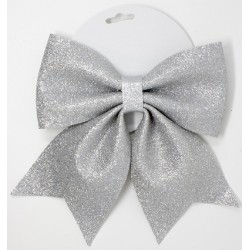 FIOCCO GLITTER ARGENTO 20X24