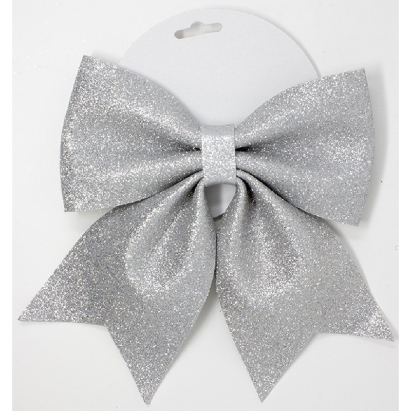 FIOCCO GLITTER ARGENTO 20X24