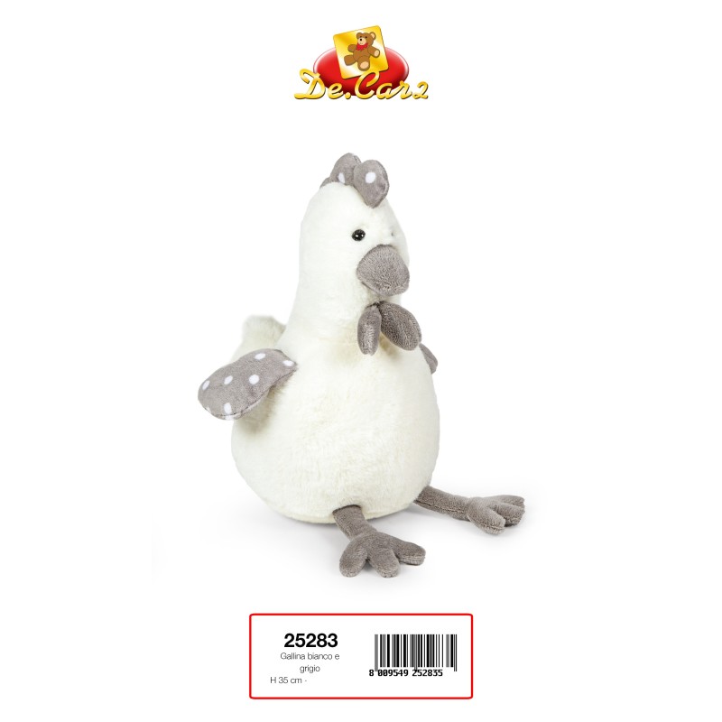 GALLINA B/CO GRIGIO CM.25