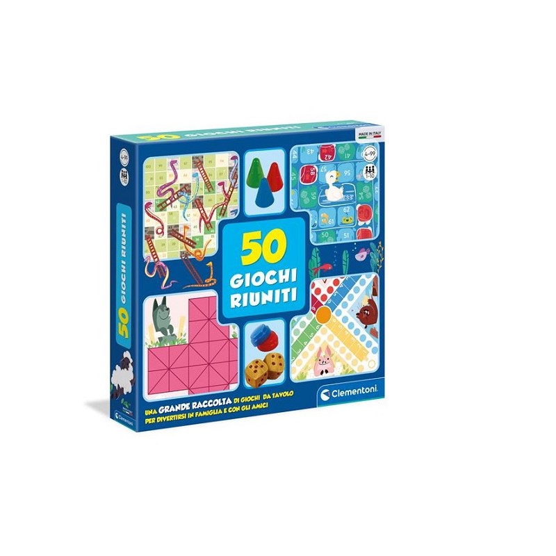 GIOCO 50 GIOCHI RIUNITI CLEM