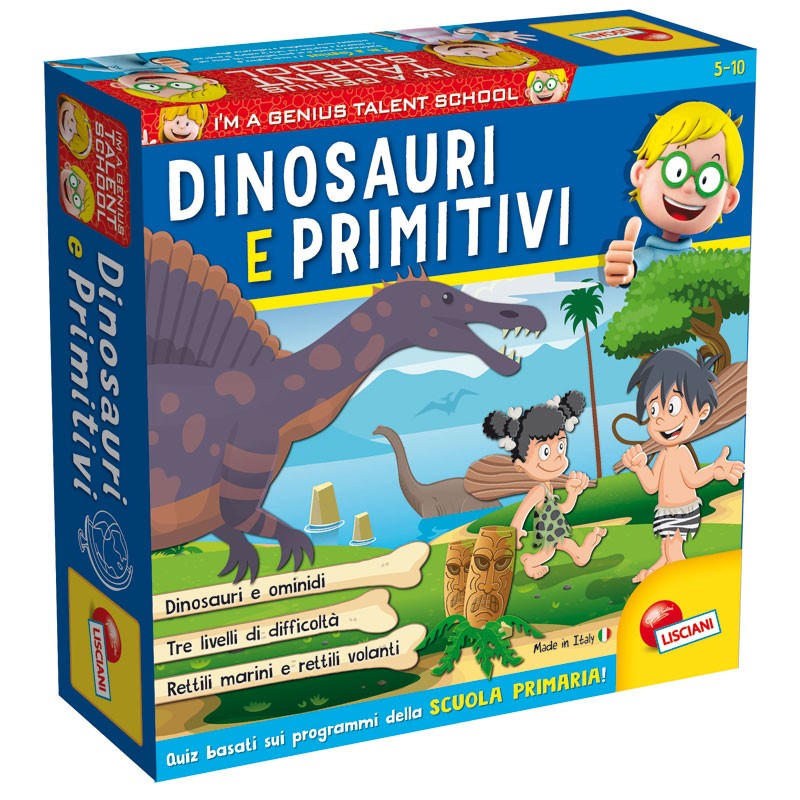 I'M A GENIUS DINOSAURI  E PRIMITIVI