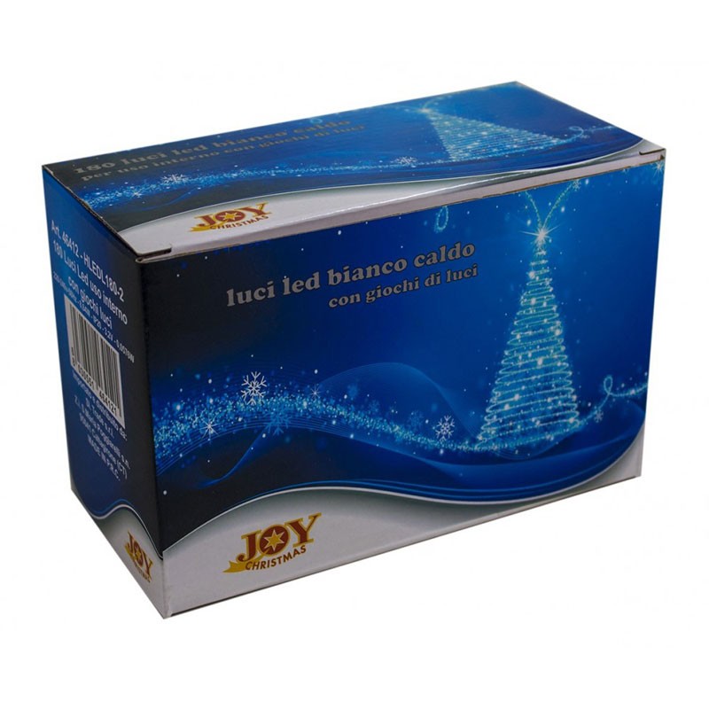 LUCI LED 180 BIANCO CALDO INT/EST C/TRASF. C/MOTORE 24v