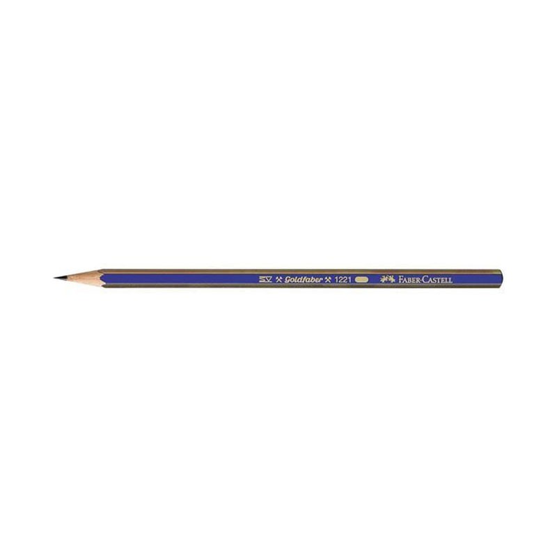 MATITA DI GRAFITE GOLDFABER 1221 " F" CONFEZIONE DA 12 PZ