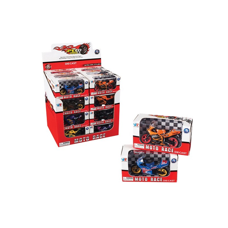 MOTO STRADA 10CM DIE CAST