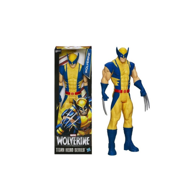 PERSONAGGIO WOLVERINE CM 30 MARVEL TITAN HERO