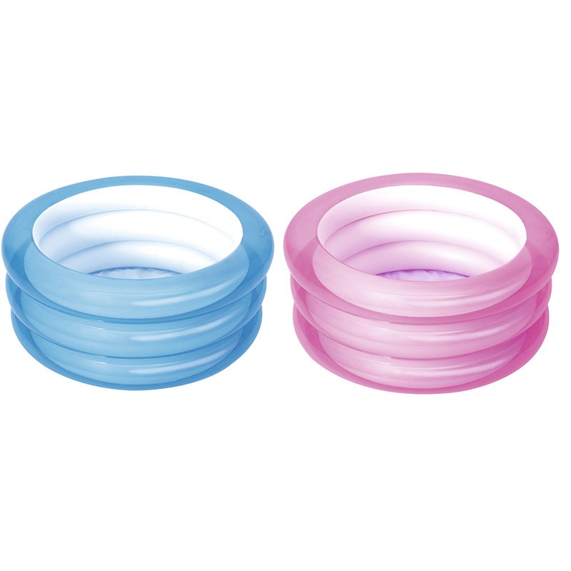 PISCINA BABY CM.70X30H FONDO GONFIABILE COLORI ASSORTITI