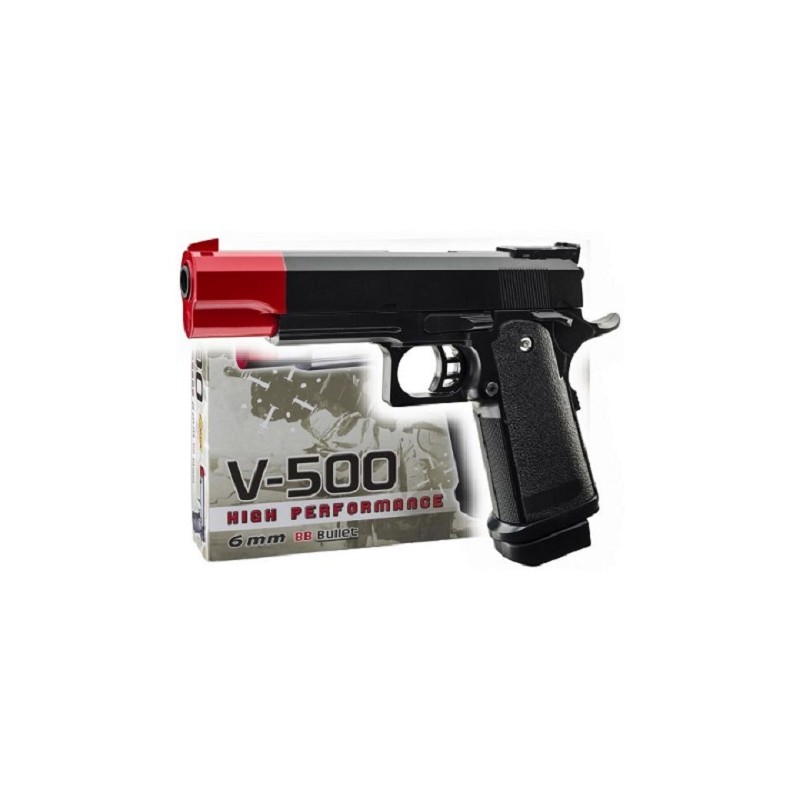 PISTOLA V-500 AIR SOFT CAL.6MM