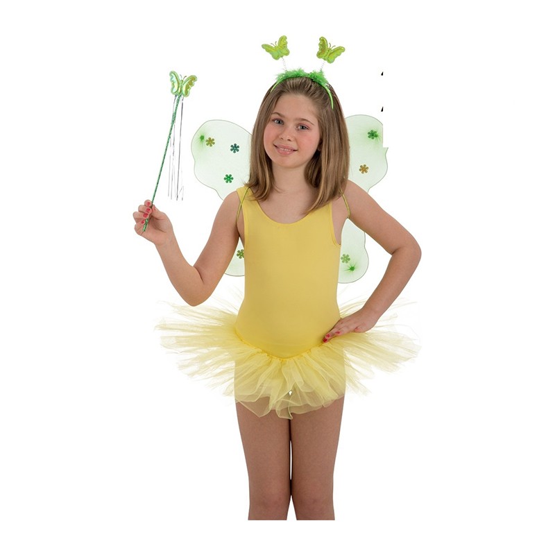 SET FARFALLA VERDE BIMBA