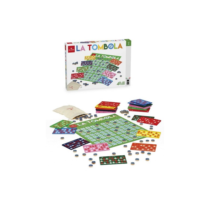 TOMBOLA 48 CARTELLE DAL NEGRO