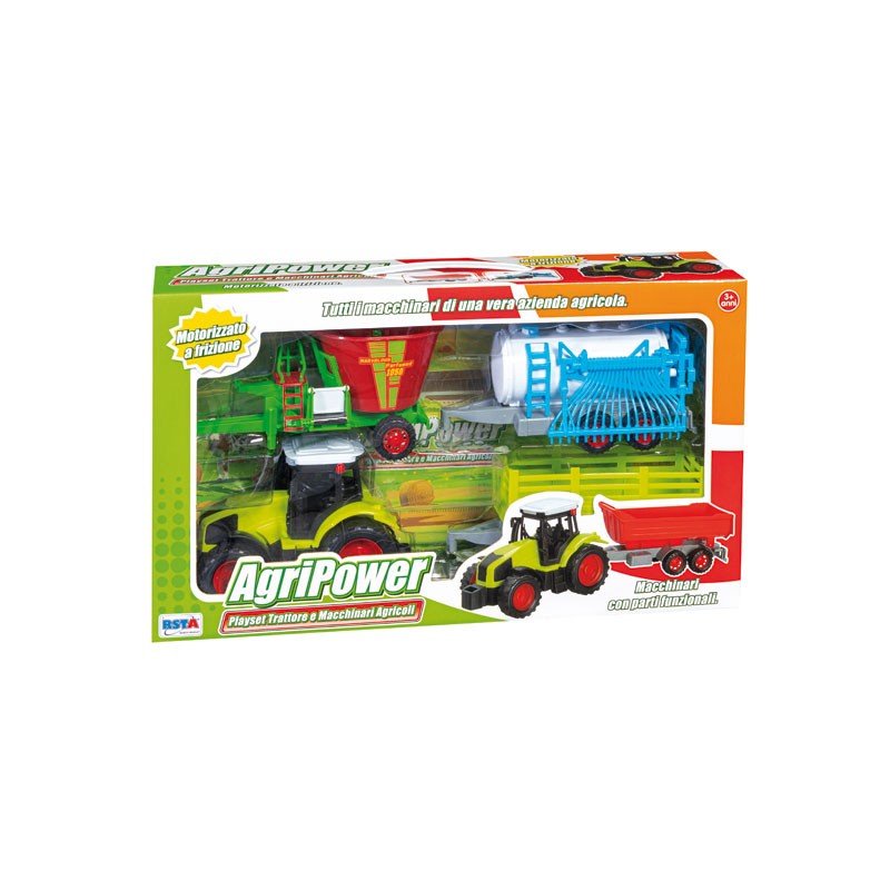 TRATTORE PLAYSET AGRIPOWER