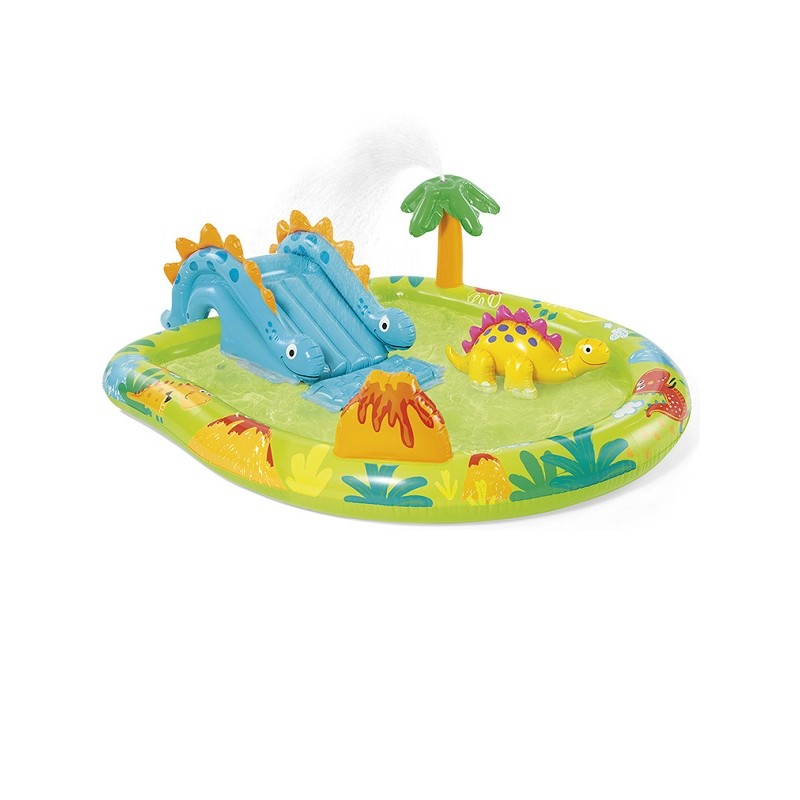 PISCINA PLAY CENTER DINOSAURI CM 191X152X58 --57166