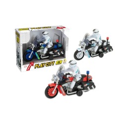 MOTO POLICE LUCI E SUONI