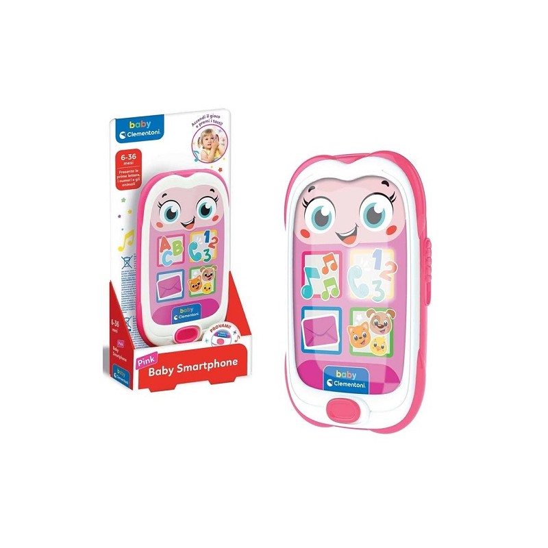 NEW BABY SMARTPHONE - PINK CLEM