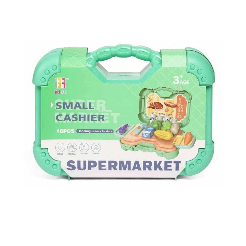 VALIGETTA SUPERMERCATO 18PZ H18xL25CM