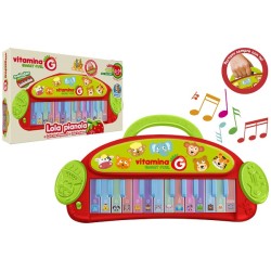 PIANOLA ANIMALI B/O 24 TASTI