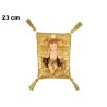 GESU' BAMBINO CON CUSCINO DORATO CM.23
