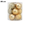 SET 12 PALLINE DORATE CM.6