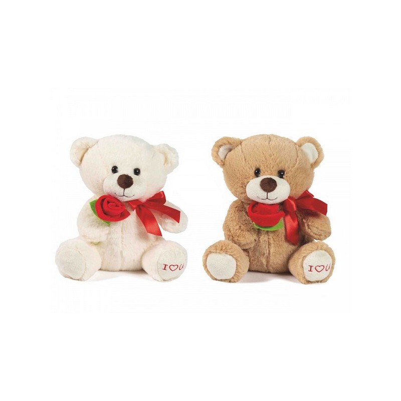 ORSO SV H25CM C/ROSA ASS.
