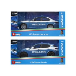 AUTO BURAGO POLIZIA 1:24