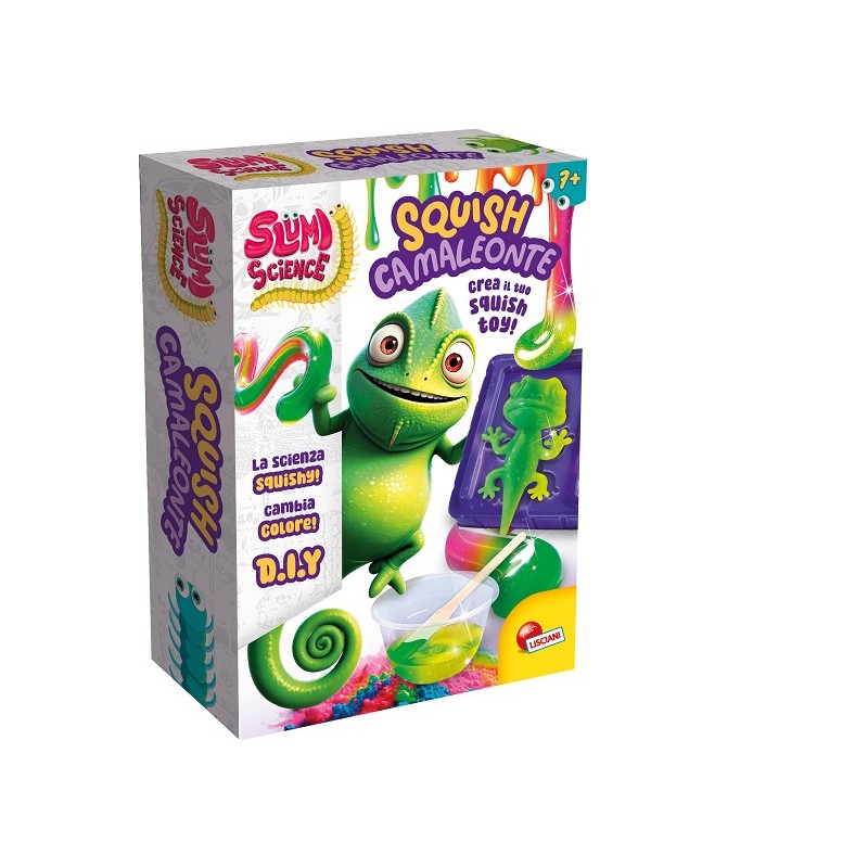 SLUMI SCIENCE POCKET SQUISH CAMALEONTE