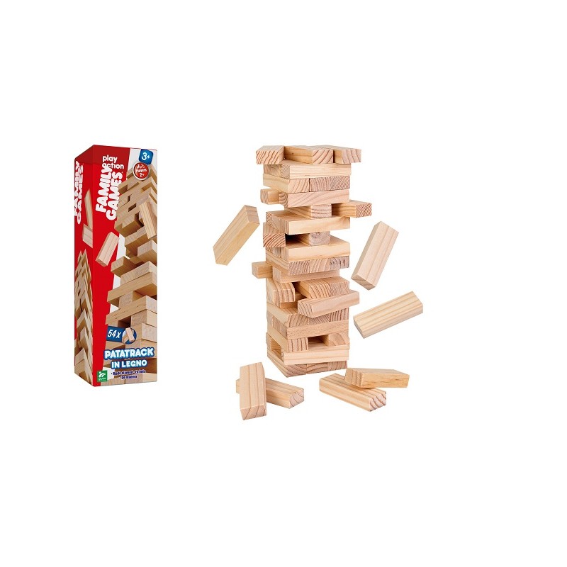 GIOCO PATATRACK IN LEGNO 54PZ