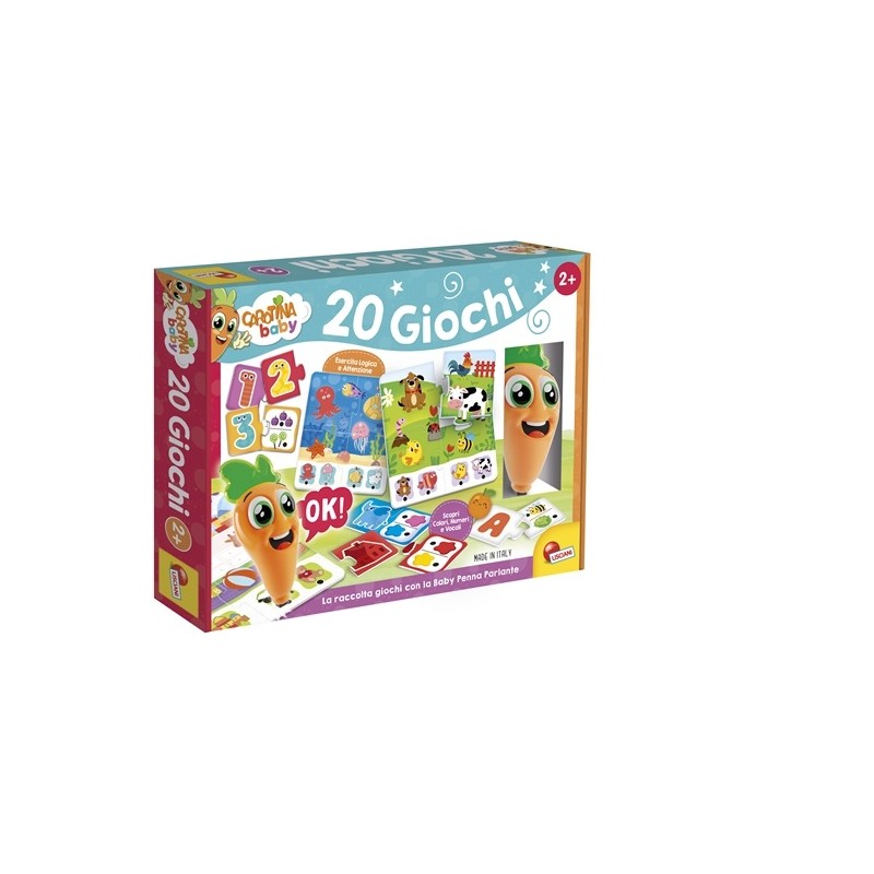 CAROTINA BABY PENNA PARL. 20 GIOCHI