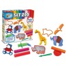 PLASTILINA SET ZOO 3X50GR