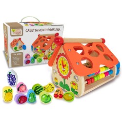 CASETTA MONTESSORIANA LEGNO
