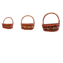 Cesto Set 3Pz Marrone...