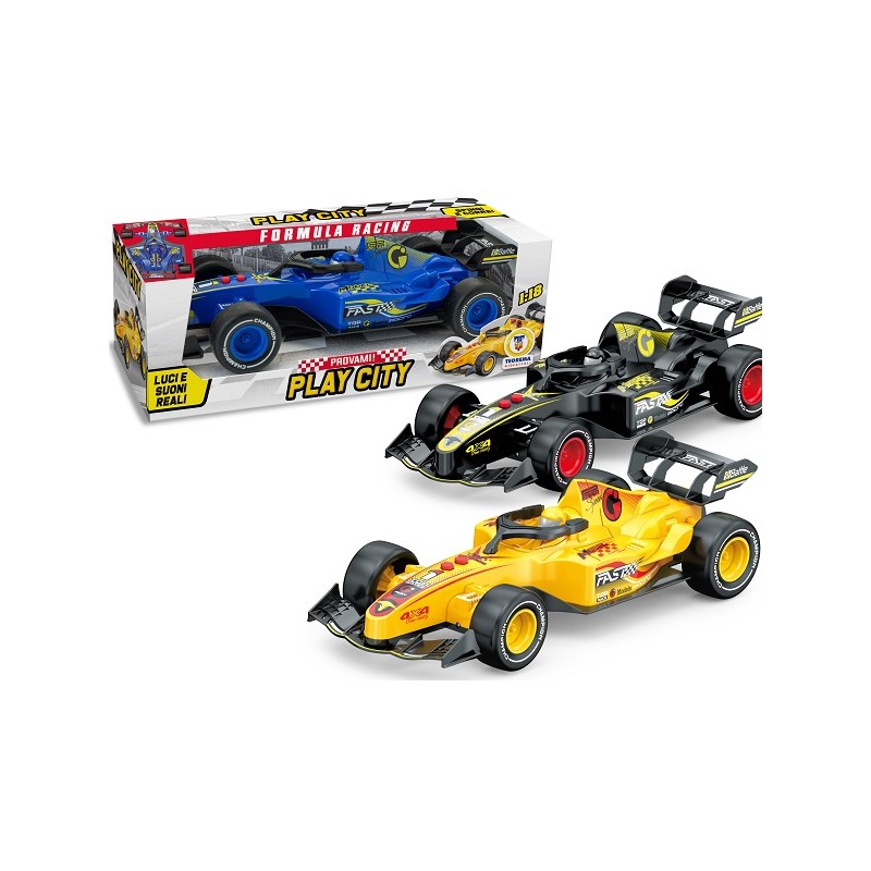 TEO S - RACING CAR FORMULA 1 CON SUONO 3 COL ASS.