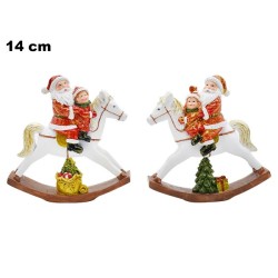 BABBO NATALE SU CAVALLO A...