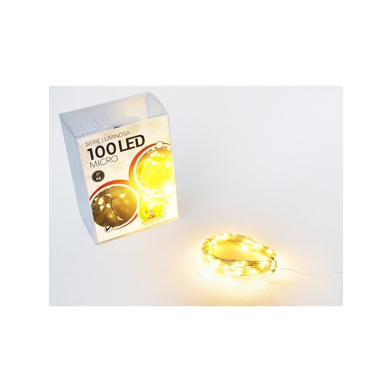 LUCI SERIE 100 MICROLED CALDA 15 MT