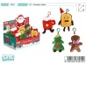 TnT MERRY KEYS'MAS - Portachiavi Peluche xmas Disp 12pz