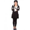 COSTUME DARK GIRL 12-13 ANNI IN BUSTA