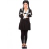 COSTUME DARK GIRL 8-9 ANNI IN BUSTA