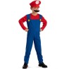 COSTUME MECCANICO MARIO 6-7 ANNI