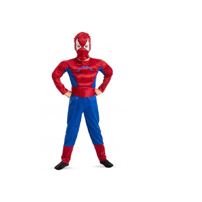 COSTUME TARANTOLA SPIDER 6-7 ANNI IN BUSTA
