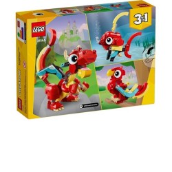 LEGO CREATOR DRAGO ROSSO 31145