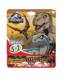 SET COLORI 5 IN 1 JURASSIC...