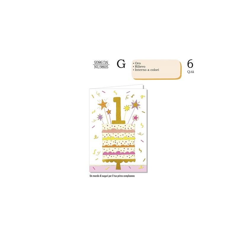 Biglietti Numeri Bambini 1 lei NU9805